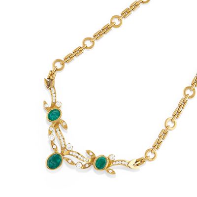 Collana con Smeraldi