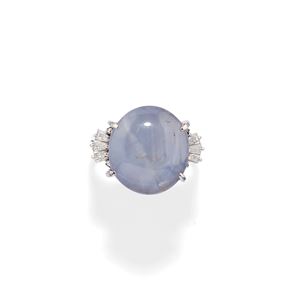 Star sapphire ring
