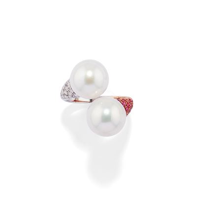 Anello con Perle Coltivate