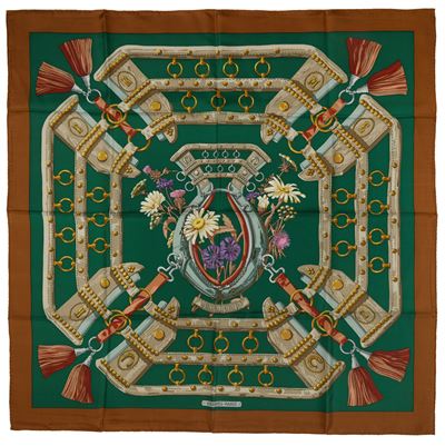 Caty Latham, Foulard Aux Champs, seta, 1970