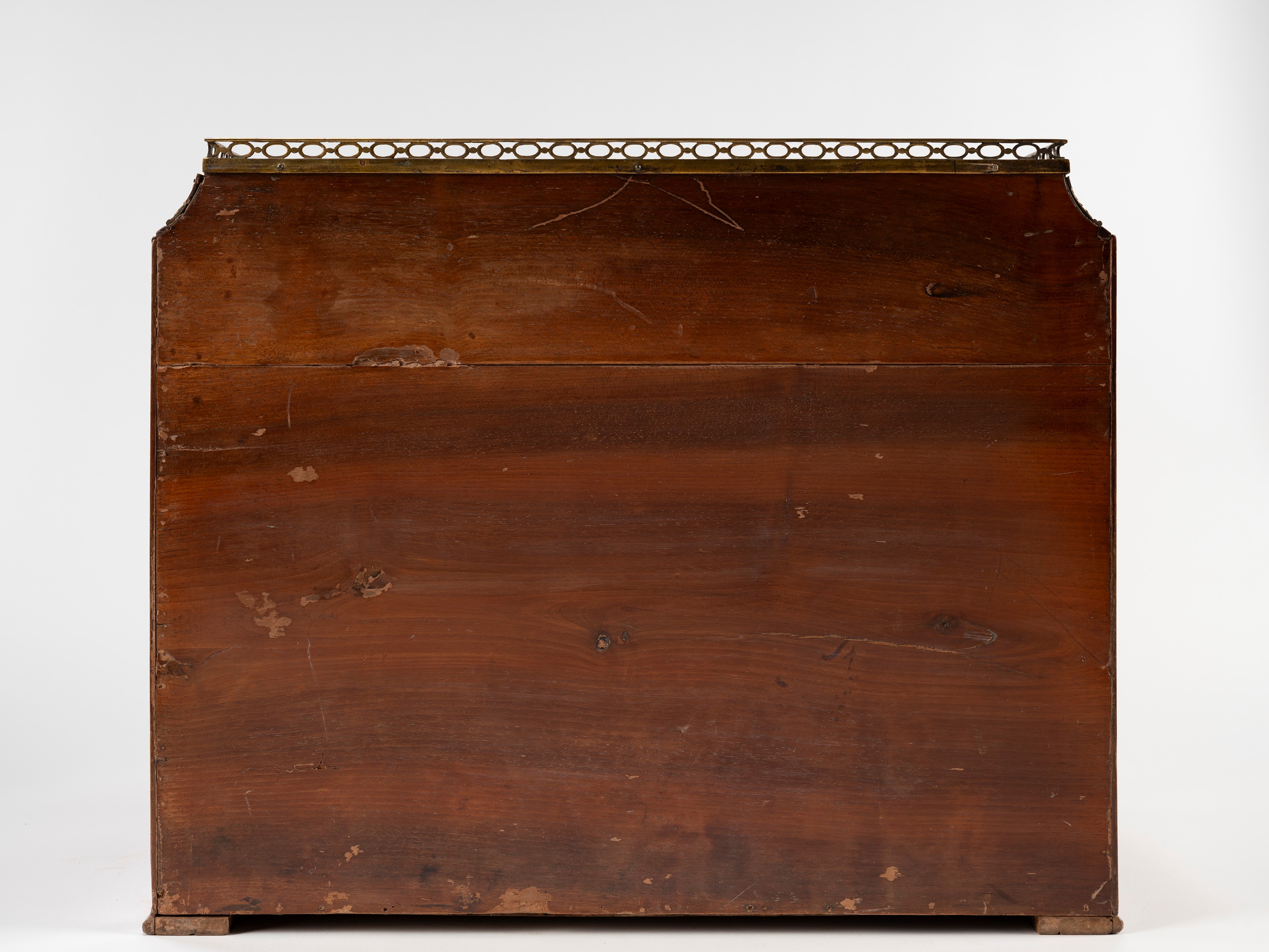 Cartonnier in mogano del XVIII secolo con sette cassetti