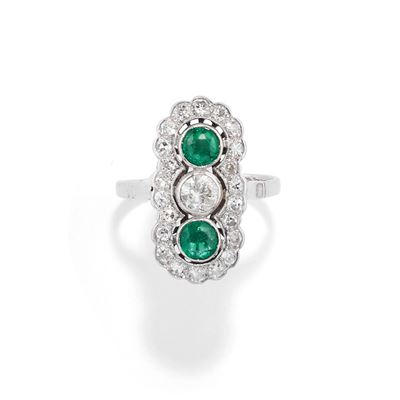 Anello con Smeraldo