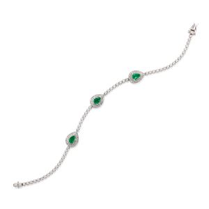 Emerald bracelet