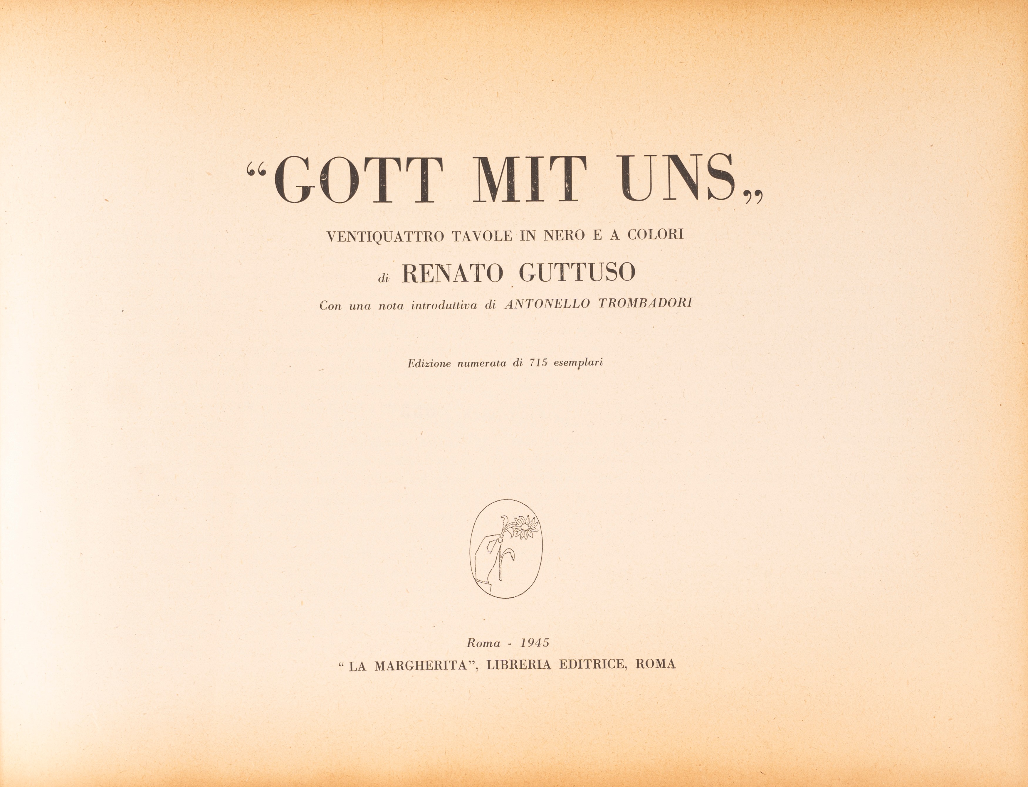 Renato Guttuso - Gott Mit Uns