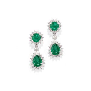 Emerald earrings