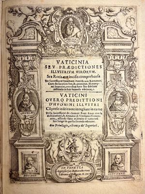 Prophecies or Predictions of Illustrious Men