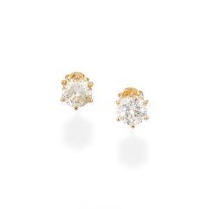 Diamond earrings