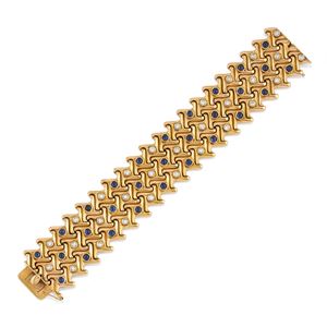 Bracciale con zaffiri