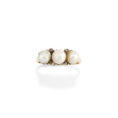 Anello con Perle Naturali