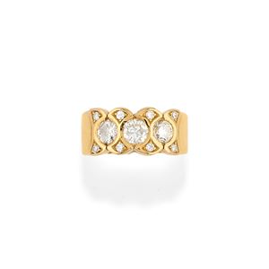 Anello con diamanti