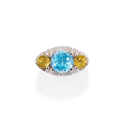 Anello con Topazio