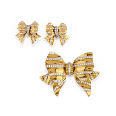 Demi Parure con Diamanti