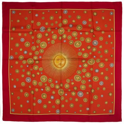 Foulard, Trionfo di Soli in seta