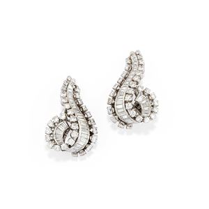 Diamond earrings