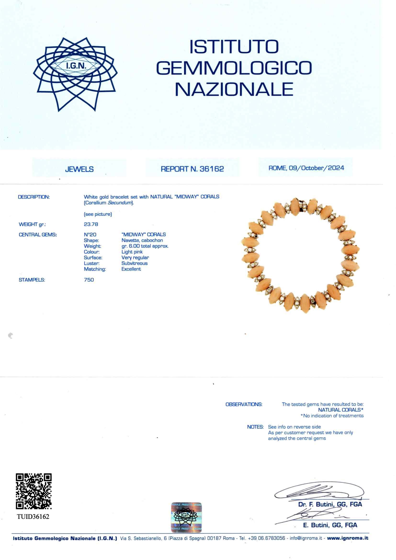 Bracciale con Corallo