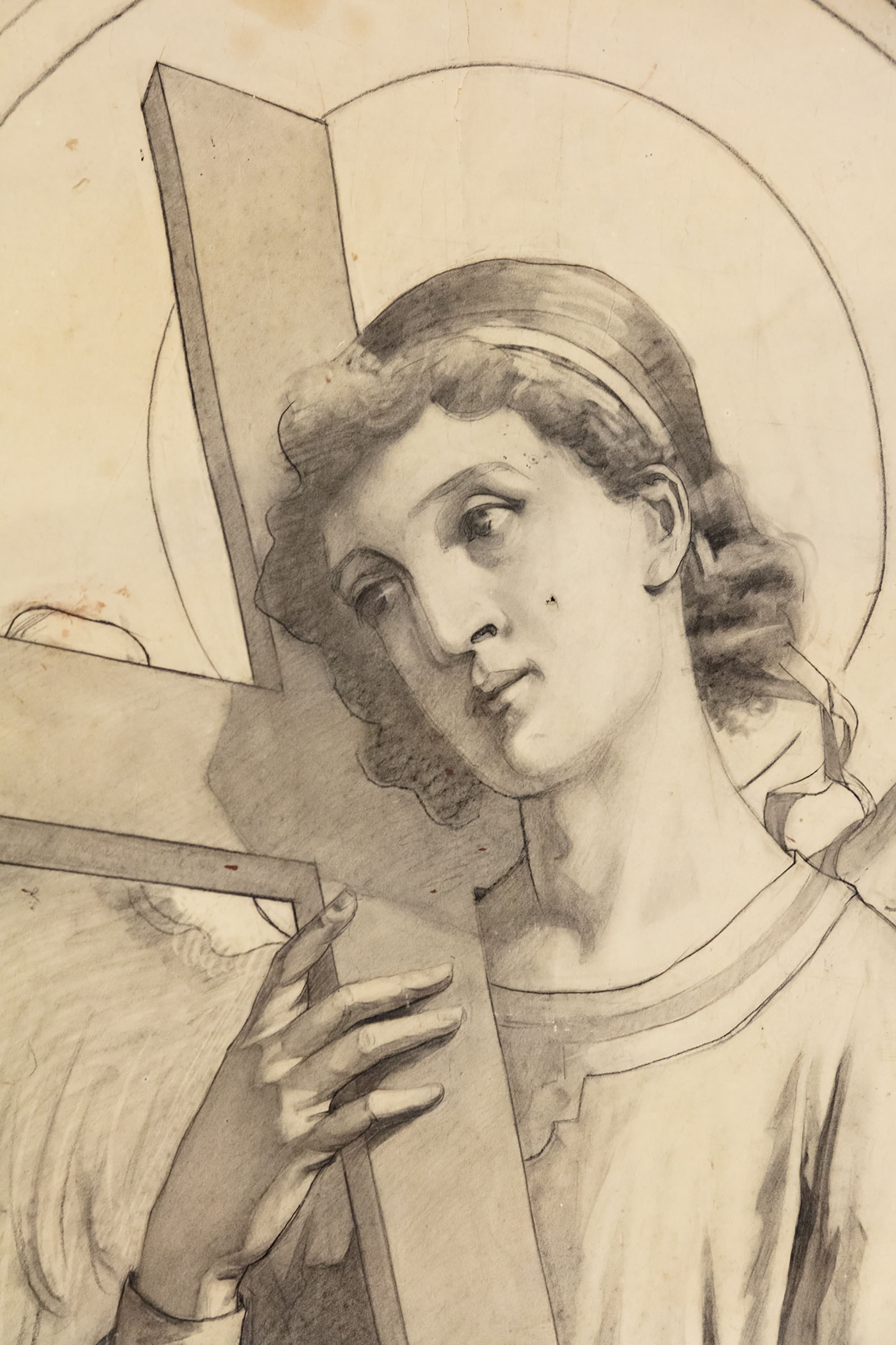 Angelo con la Veronica; Angelo con grappolo d'uva; Angelo con la Croce; e Angelo con spighe