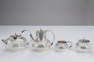 Sabattini Lino , Christofle  - Servizio per colazione Ceylan
