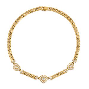 Collana con diamanti