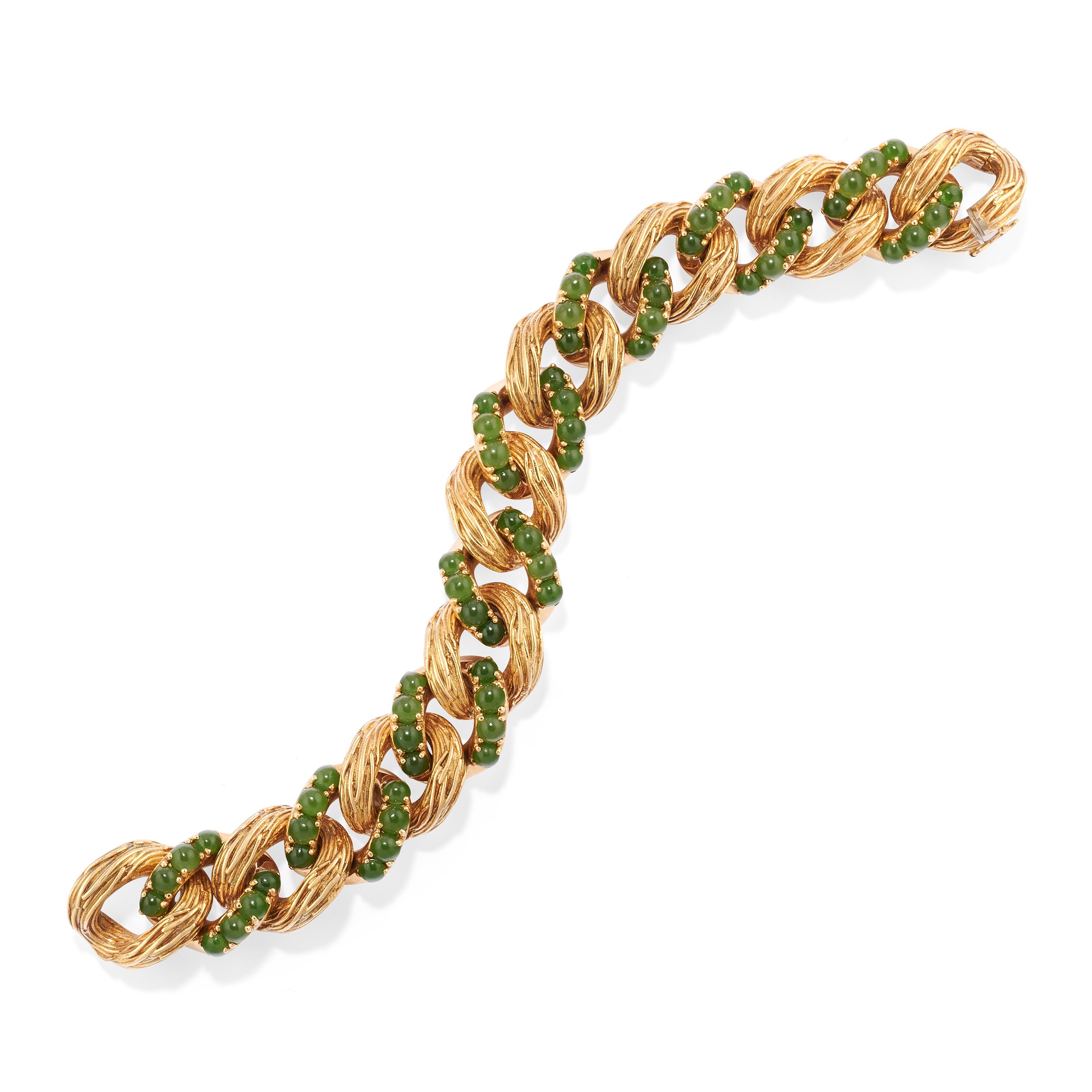 Bracciale con giadeite | Gioielli Importanti | Finarte, casa d'aste