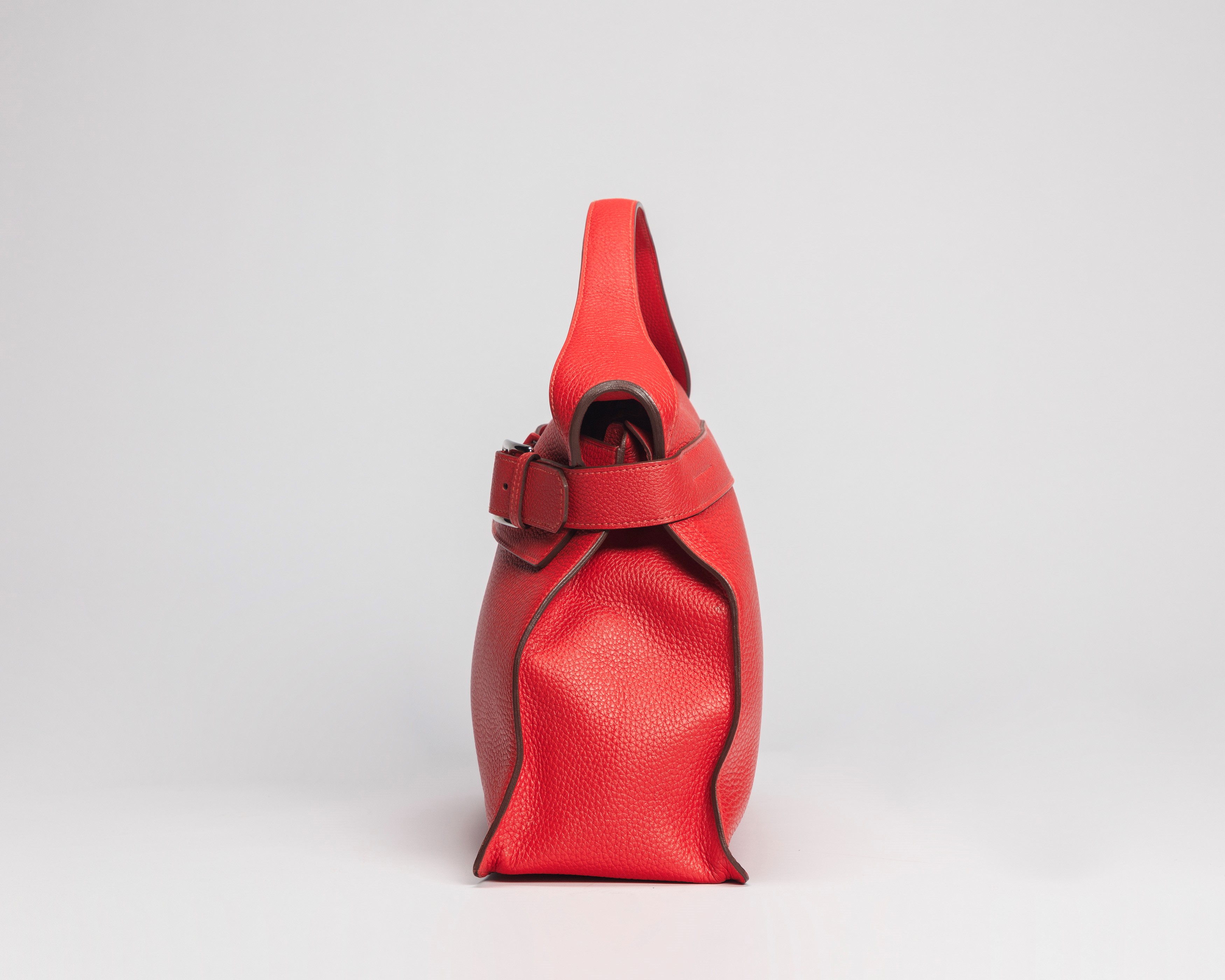 Hermès - Etribelt Bag, pelle taurillon clémence rosa Jaipur, dettagli in palladio, 2012