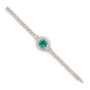  - Bracciale con smeraldo