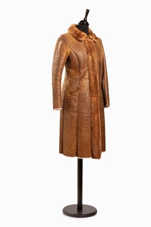 Sheepskin coat