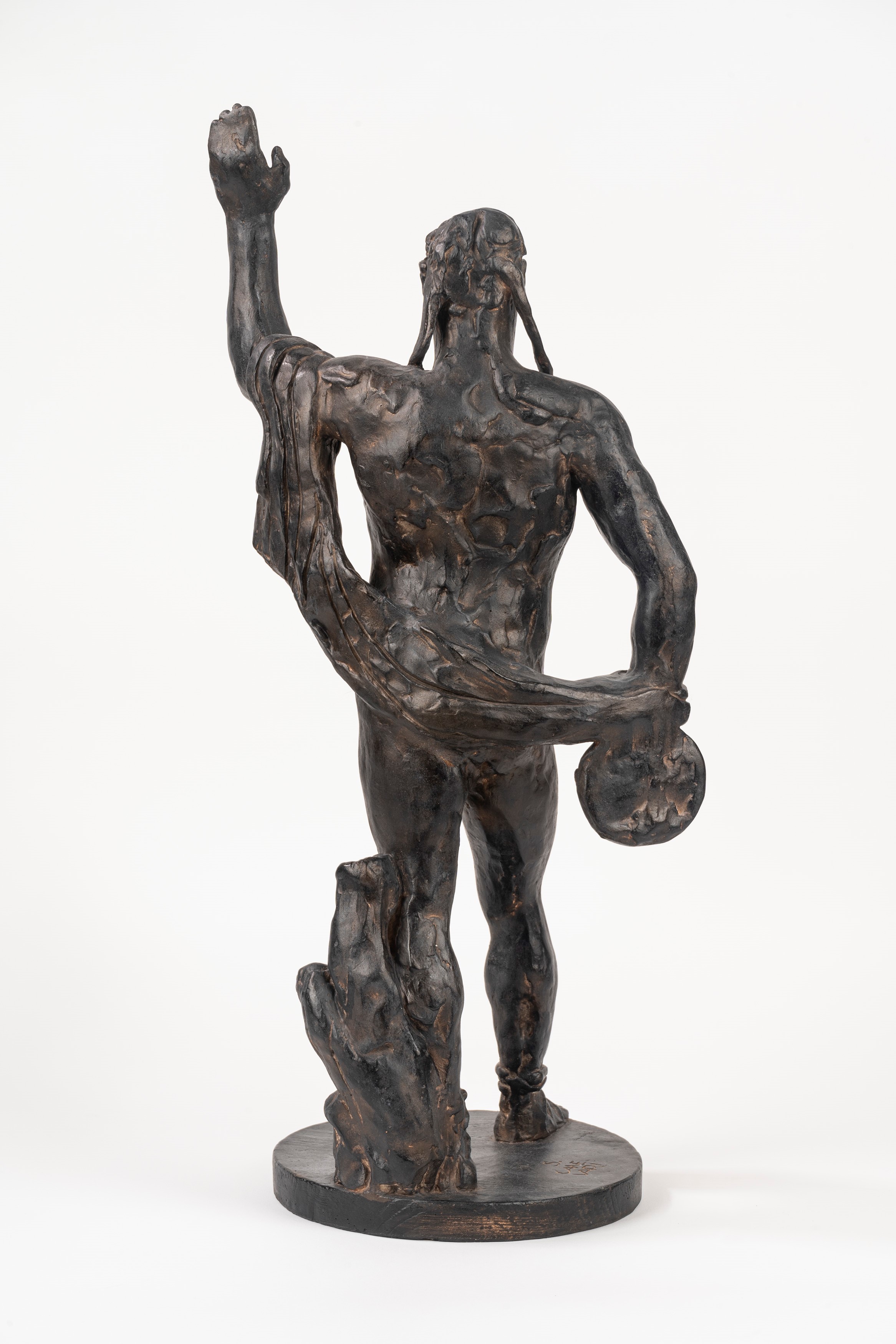 Silvio Canevari - Discobolo in gesso patinato a bronzo