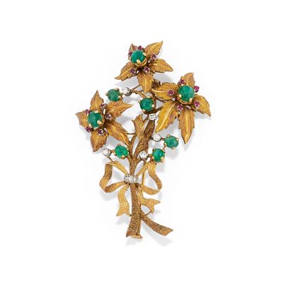 Spilla a Bouquet Floreale