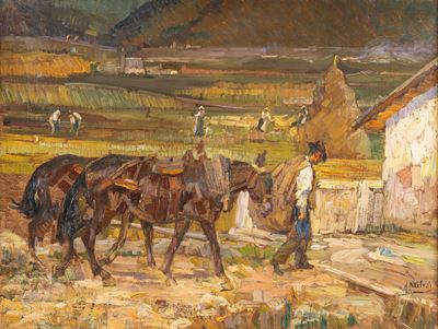 Al Lavoro nella Campagna Veneta
