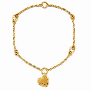 A 18K yellow gold necklace with pendant, Pomellato