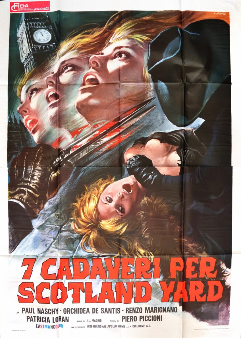 7 cadaveri per Scotland Yard