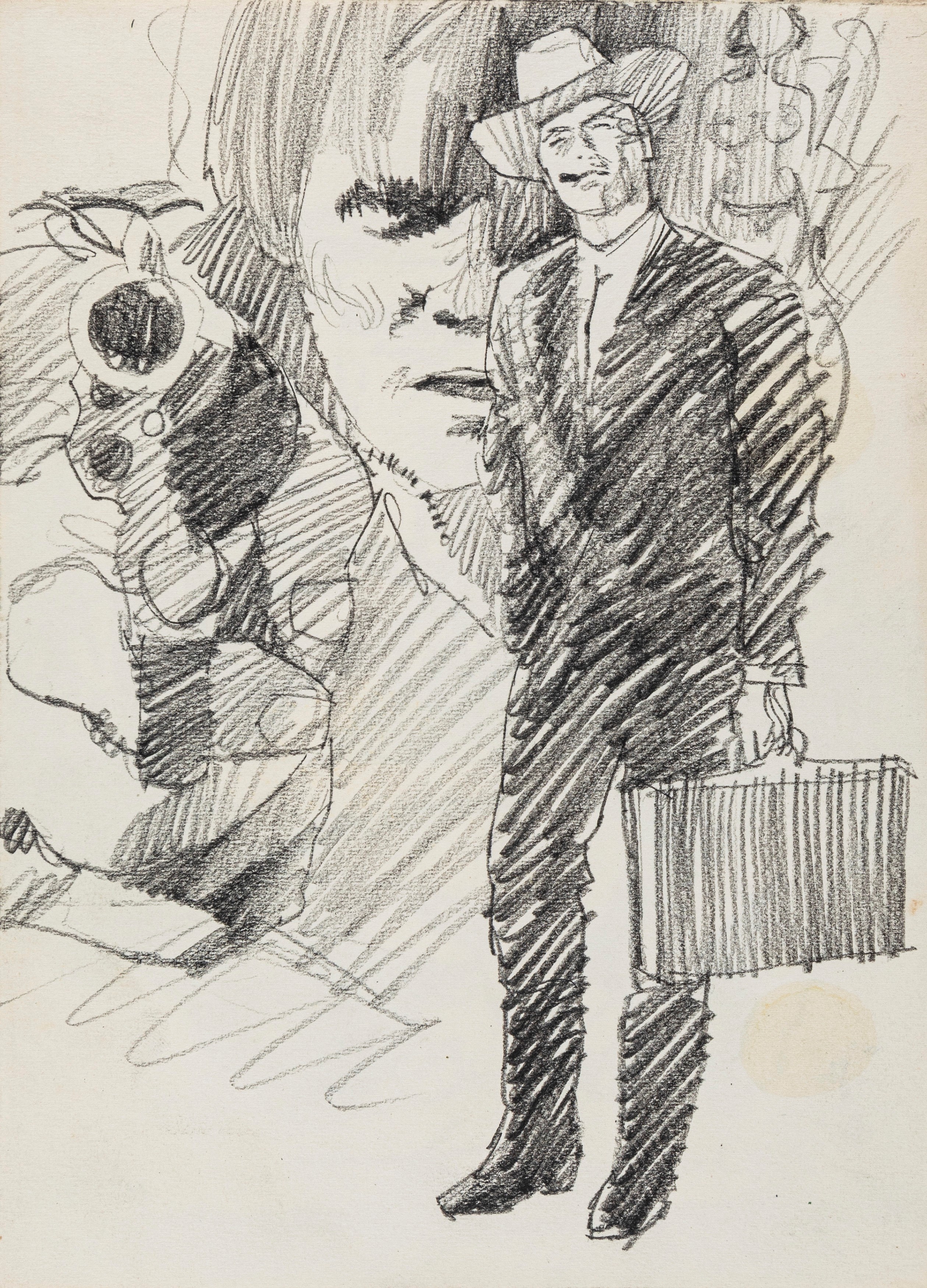 L'uomo dalla cravatta di cuoio