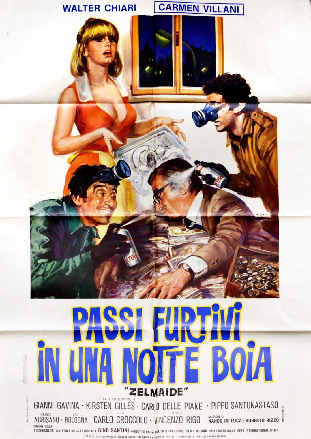 Passi furtivi in una notte boia - Zelmaide