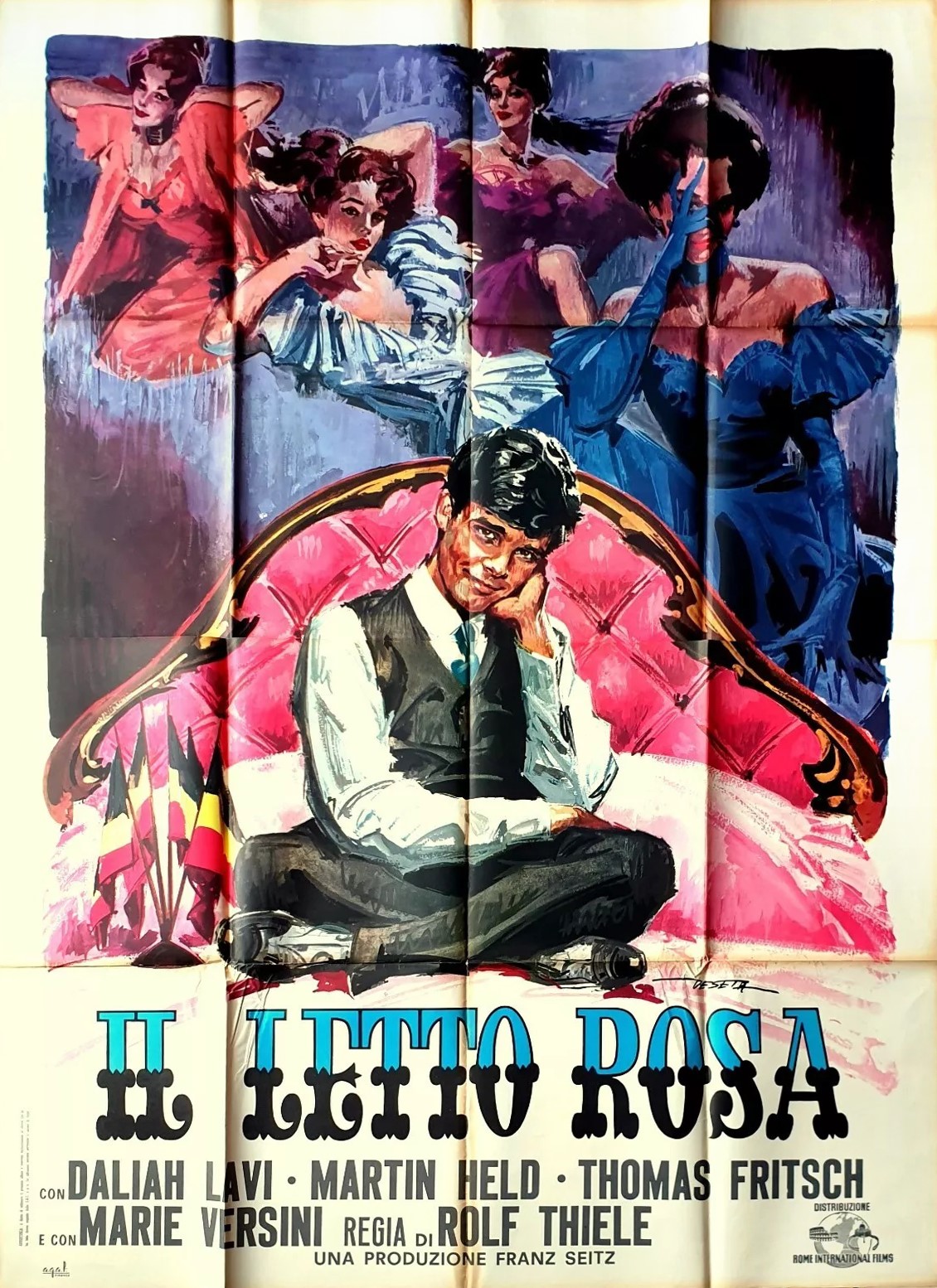 Enrico De Seta - Il Letto Rosa
