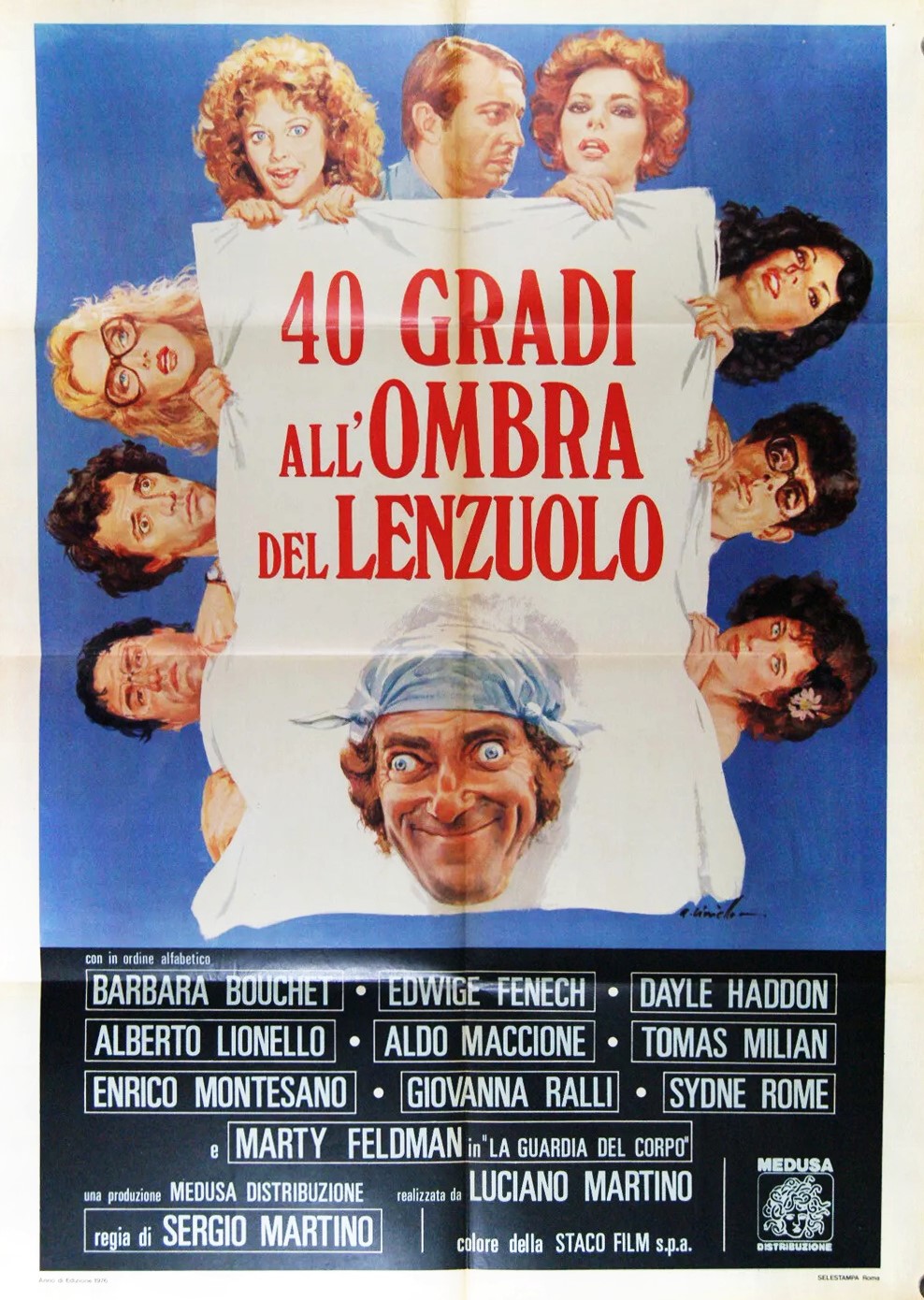 40 gradi all'ombra del lenzuolo