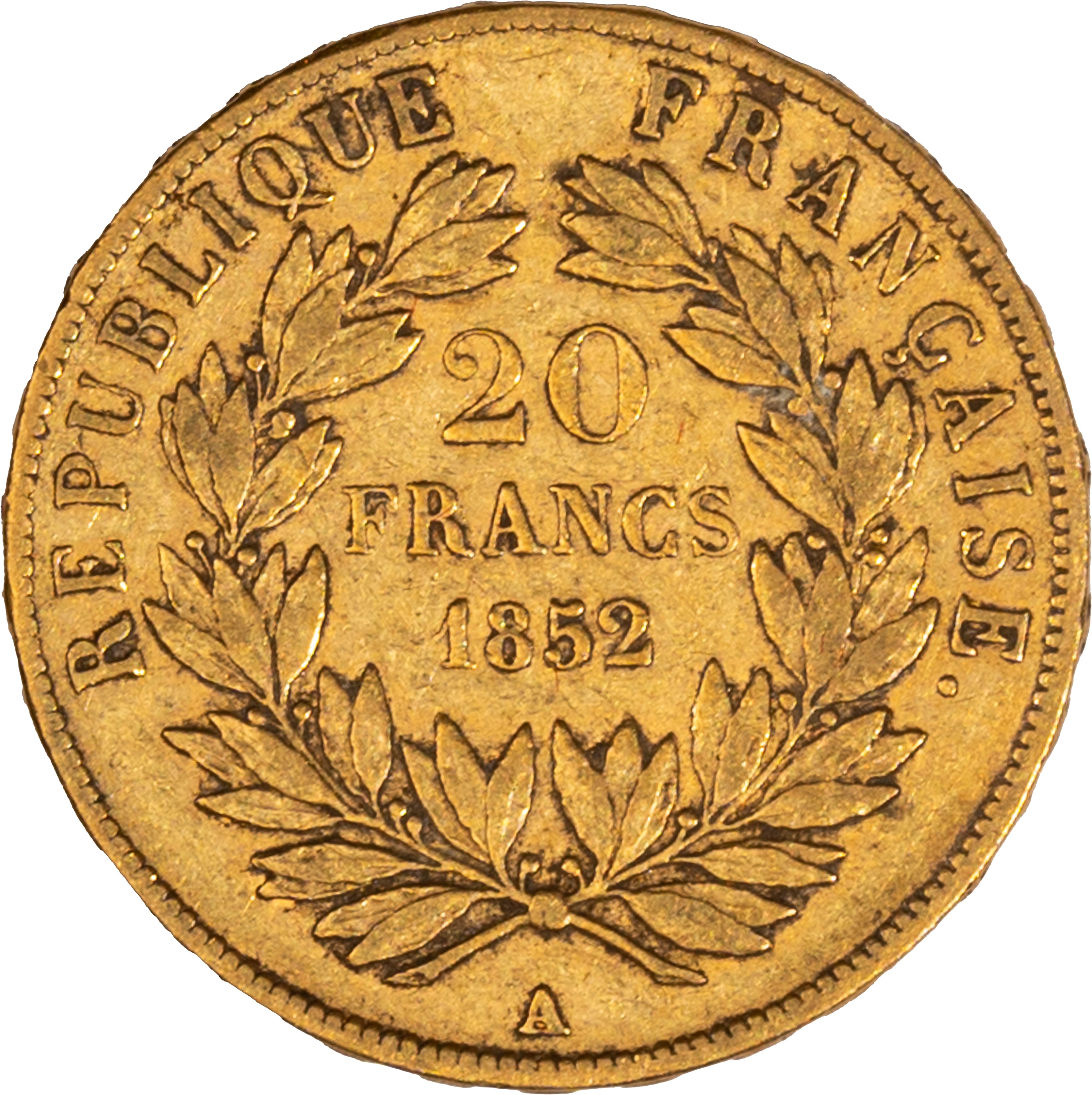 Impero Francese - 20 Franchi Napoleone III di Francia - LOUIS-NAPOLEON BONAPARTE