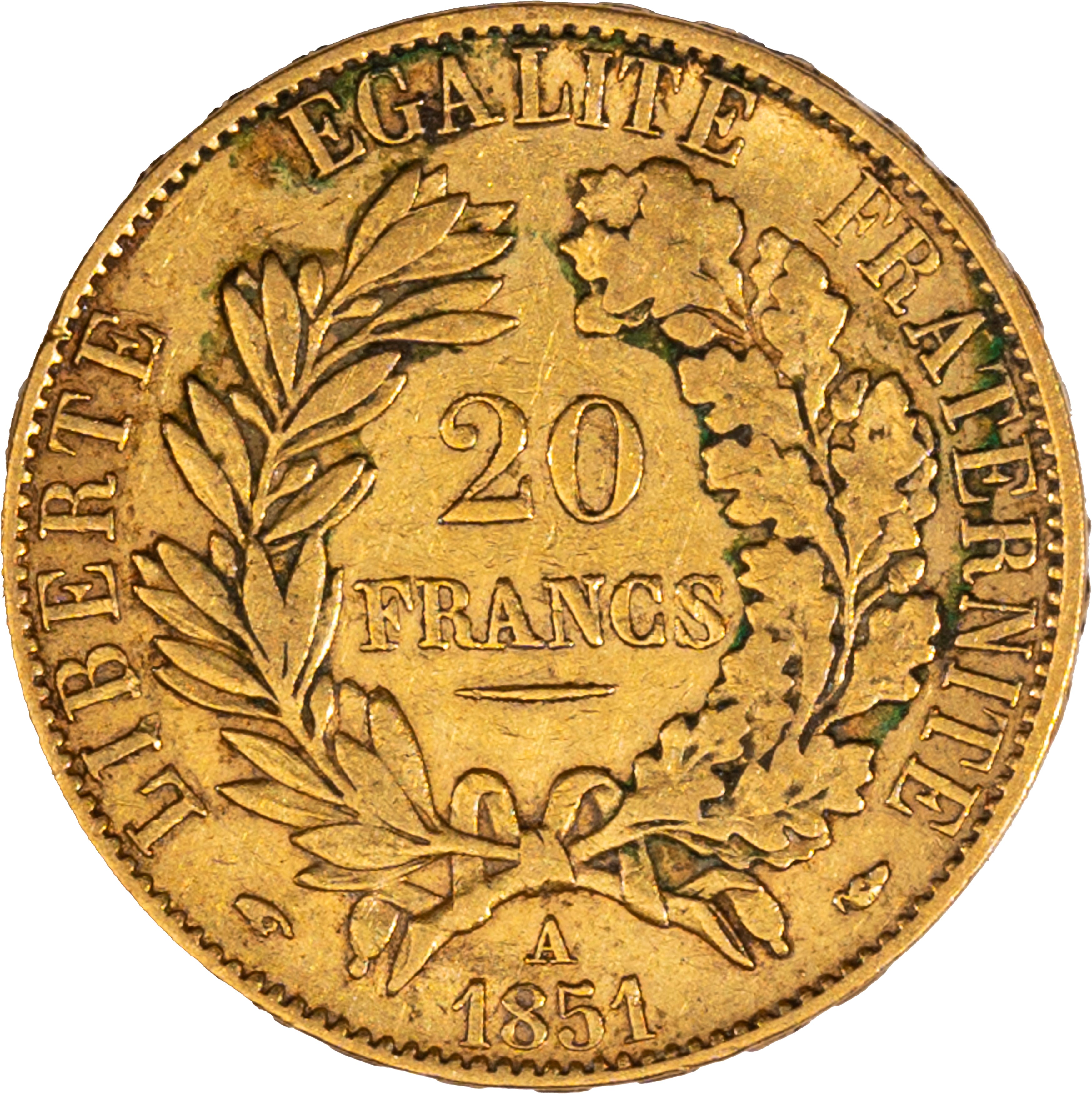 Seconda Repubblica Francese - 20 Franchi Cerere