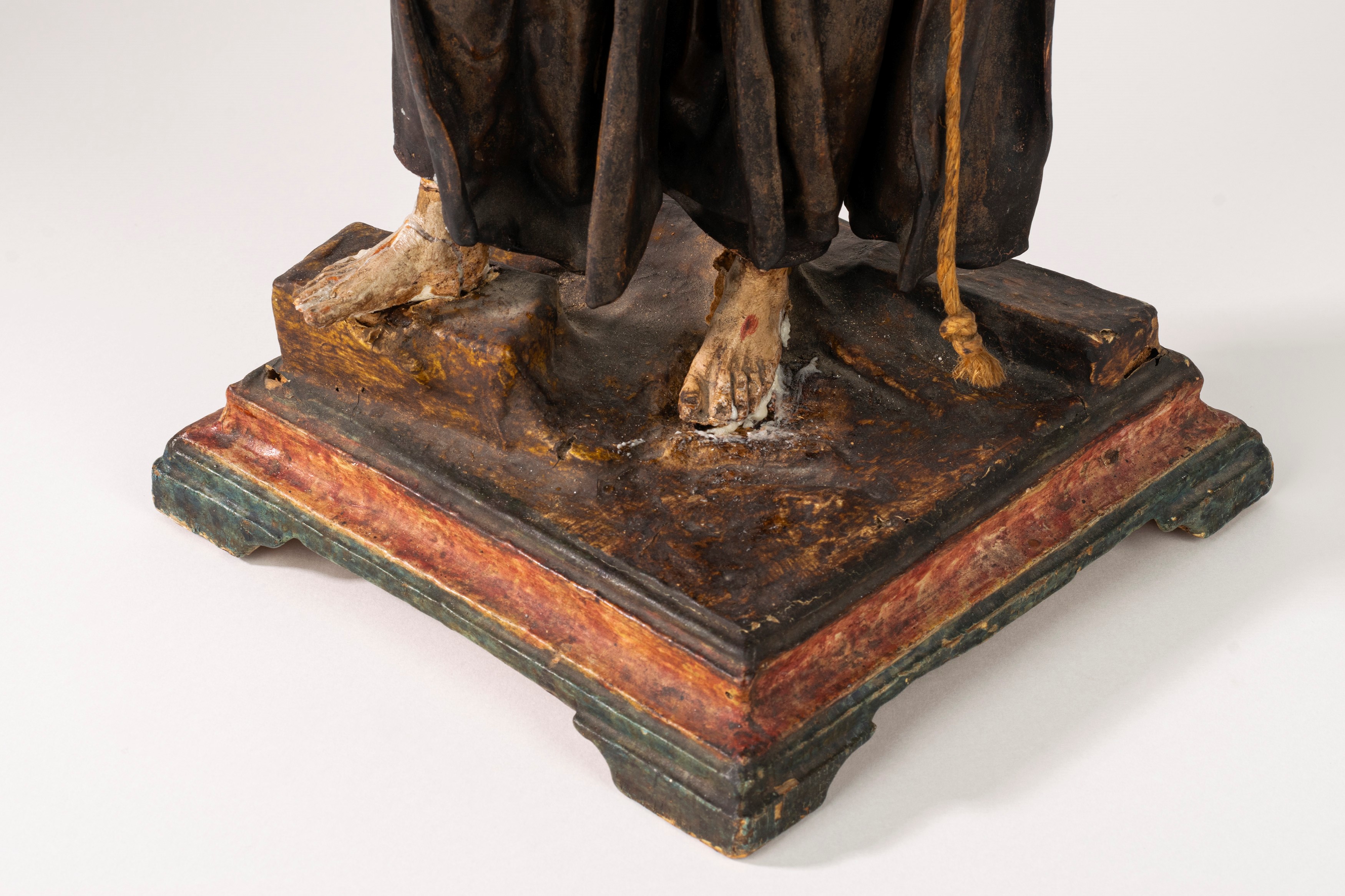 Scultura in Cartapesta Raffigurante San Francesco, Secolo XVIII