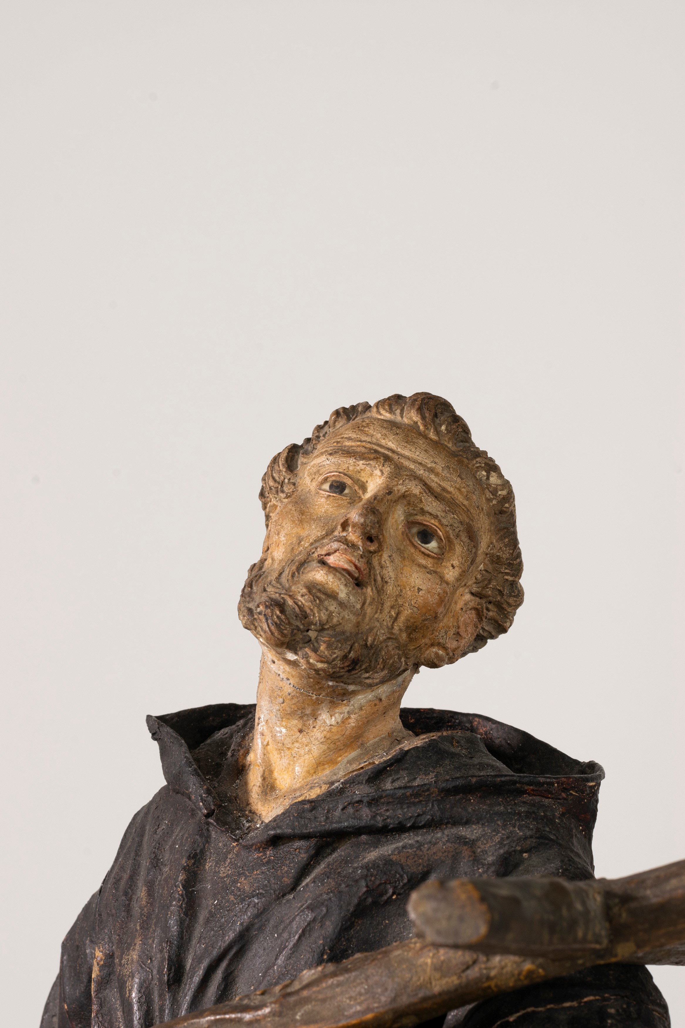 Scultura in Cartapesta Raffigurante San Francesco, Secolo XVIII
