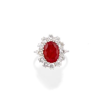 Anello con Rubino Burma