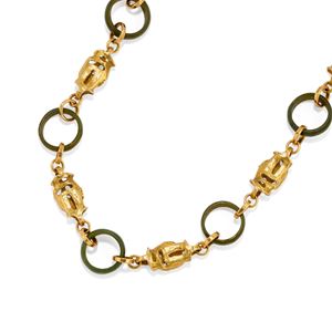 Collana con pietre dure