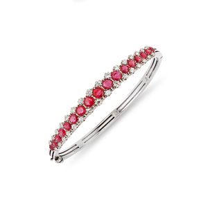 Bracciale con rubini