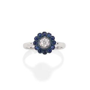Anello con zaffiri