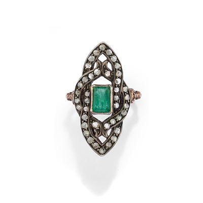 Anello con Smeraldo