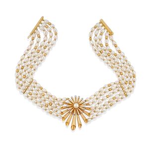  - Collana con perle