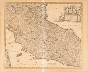 Novissima et accuratissima delineatio Status Ecclesiae et magni Ducatus Hetruriae publici juris