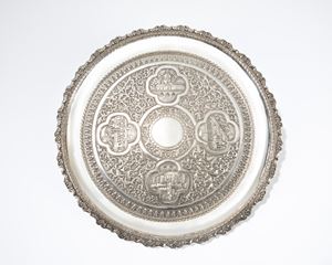 Salver in argento