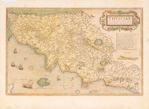 Thusciae descriptio auctore Hieronymo Bellarmato