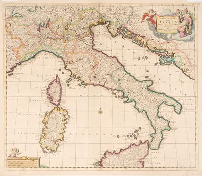 Italiae Corsicae Et Sardiniae Descriptio