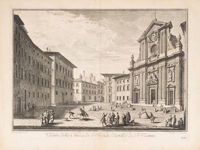 Veduta della Chiesa di S. Michele Bertelde De' P.p. Teatini
